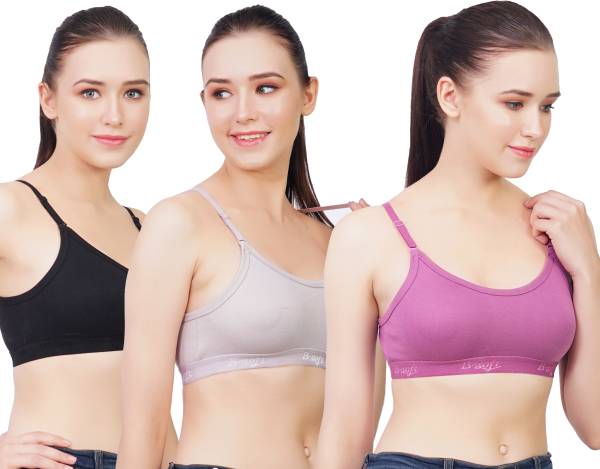 B-SOFT B-SOFT Molded MSB-201 Sports Bra For Women Women Sports Non Padded Bra