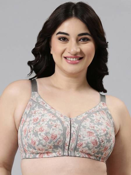 Enamor Full Coverage, Wirefree F097 Smooth Contour Lift Women T-Shirt Non  Padded Bra - Price History