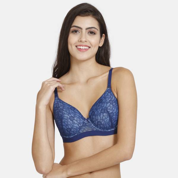 ZIVAME Women Full Coverage Lightly Padded Bra