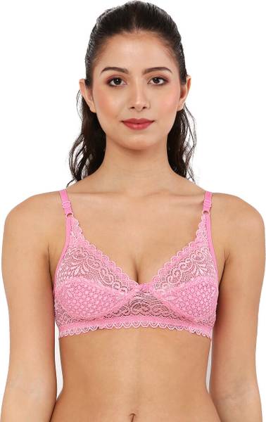 Clevarity Women Full Coverage Non Padded Bralette Bra Women Bralette Non Padded Bra