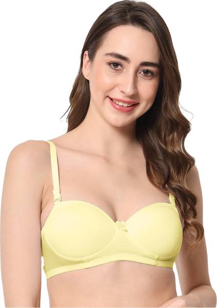 Bewild Demi-Cup Women Balconette Lightly Padded Bra