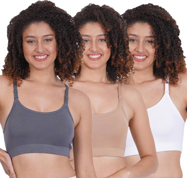 FigureFit FFSB01SportsMino Women Sports Non Padded Bra