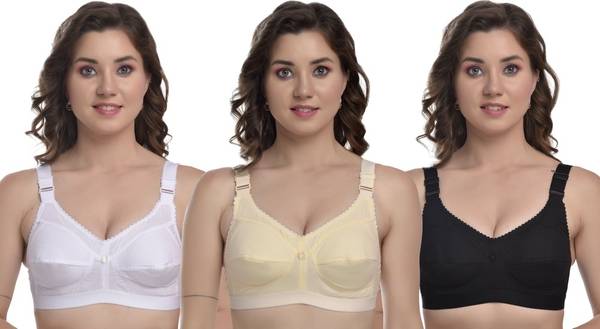 MIESTILO Heavy Bust Women Full Coverage Non Padded Bra