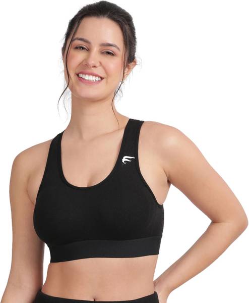Envie Women Lightly Padded Sports Bra/Non-Wired Removable Padded Racerback Sports Bra Women Sports Lightly Padded Bra
