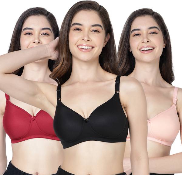kalyani Cherry Full Coverage Lightly Padded Everyday Bra Women T-Shirt Lightly Padded Bra