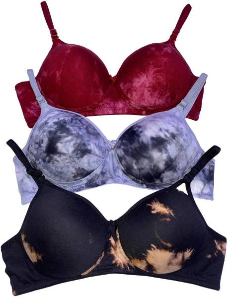 SUPER BEAUTY SB Women Cage Bra Lightly Padded Bra