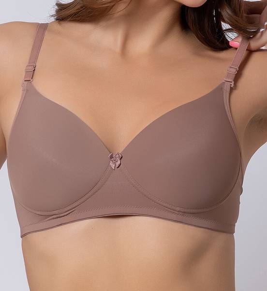 BRANKLY URJA FANCY Women's Lycra Padded Non-Wired Regular Bra Women Push-up Lightly Padded Bra