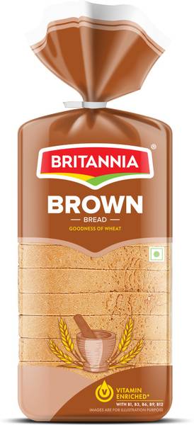 BRITANNIA Brown' Whole Wheat Bread