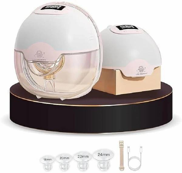 Leo Mommy Wearable Electric Breast Pump for Feeding Mothers|Portable,Hands-Free,Leak-Proof - Electric
