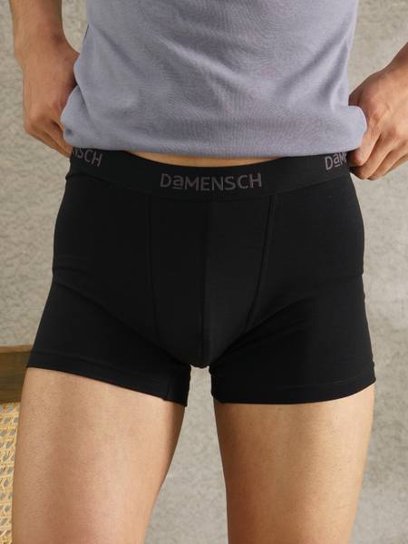 Damensch Men Feel Mint Peppermint Finish Black Brief