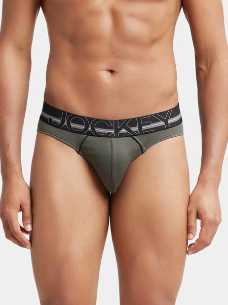 JOCKEY Men US17 Super Combed Cotton Rib Brief