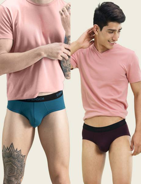 Damensch Men Feel Mint Cotton V Shape Brief