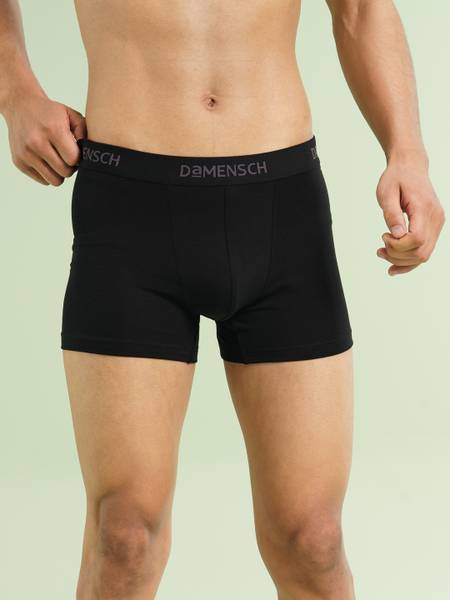Damensch Men Feel Mint Peppermint Finish Black Brief
