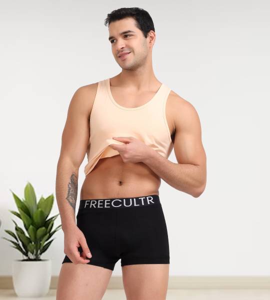 FREECULTR Men Organic Cotton Trunks, Ultrasoft Waistband, Premium Snug-Fit  Underwear Brief - Price History