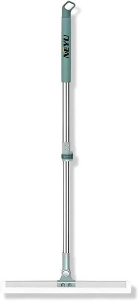 NEYU Multifunctional Magic Broom Sweeper, 180-Degree Rotatable Floor Cleaning Wiper, Microfibre, Plastic, Silicone Wet and Dry Broom