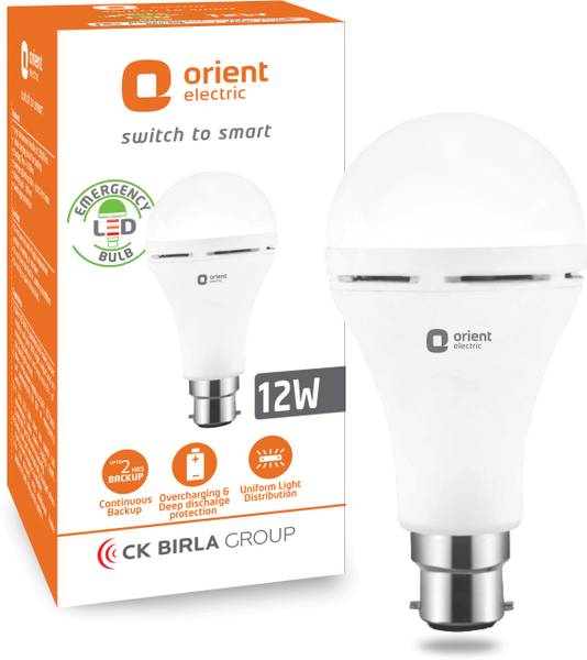 Orient Electric Emergency Lamp 12W (2 hr) - Pack of 1 2 hrs Bulb Emergency Light
