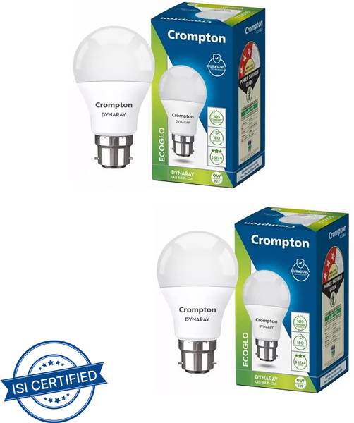 Crompton 9 W Standard B22 LED Bulb
