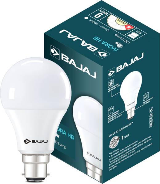 BAJAJ 9 W Round B22 LED Bulb