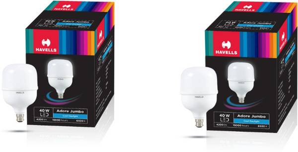 HAVELLS 40 W Basic Round B22 LED Bulb