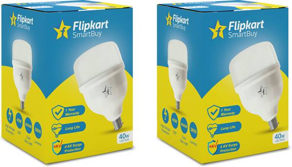 Flipkart SmartBuy 40 W Basic Round B22 LED Bulb
