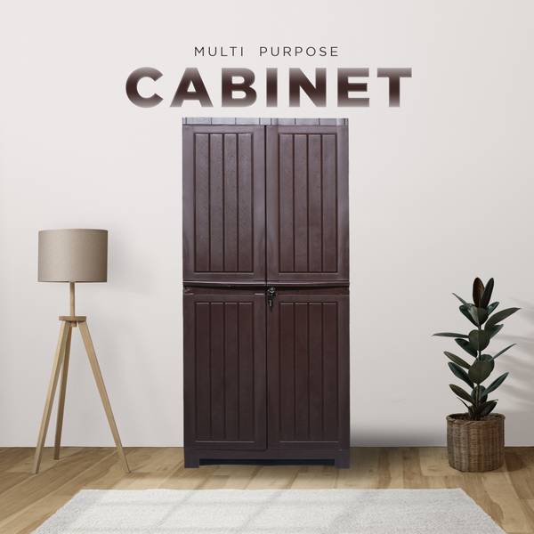 ARLAVYA Premium Quality Plastic Almirah Cabinet Plastic Wardrobe | 1 Year Warranty | Plastic Cupboard