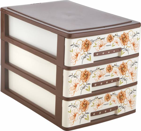 NAYASA Tuckins Delux 13 Drawers Plastic Free Standing Chest of Drawers