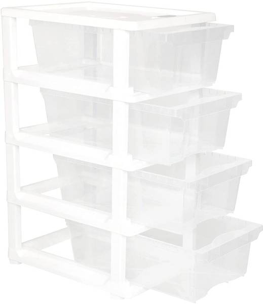 Cutting EDGE Small Modular Drawer Set for Office, Hospital, Parlour, School, Doctors, & Home Plastic Free Standing Chest of Drawers