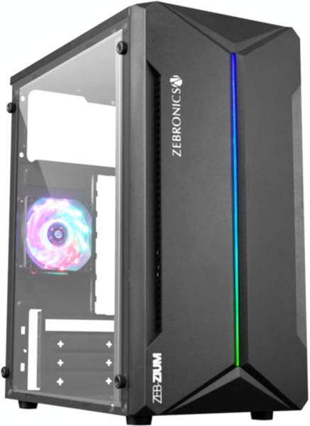 ZEBRONICS ZEB-ZIUM Mid tower Cabinet
