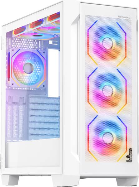 FINGERS QuikFINGERS FullThrottle-G7 Full ATX Cabinet with USB 2.0 and USB 3.0 Ports Compatible with Computer