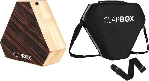 STE Clapbox Travel Cajon (2-sided), Snare, Bongo - Rubber wood with Carry Bag Cajons