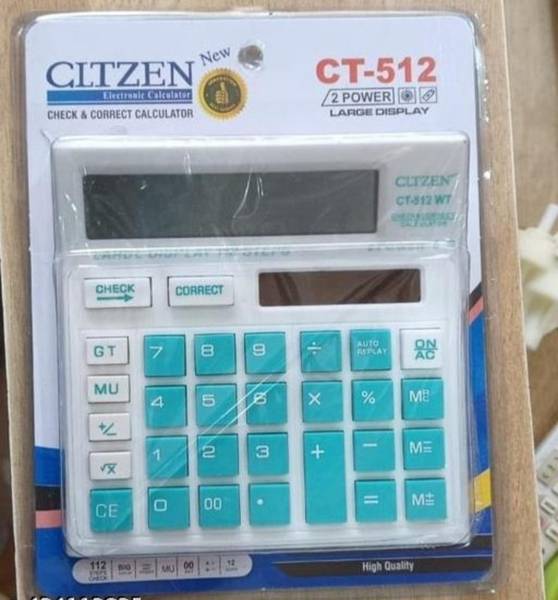 PW PENCILWALA CT-512 BASIC SMART CALCULATOR SOFT BUTTON Basic Calculator