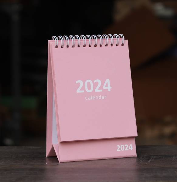 INNAXA Desk Calendar Monthly calendar Desk planner 2024 Table