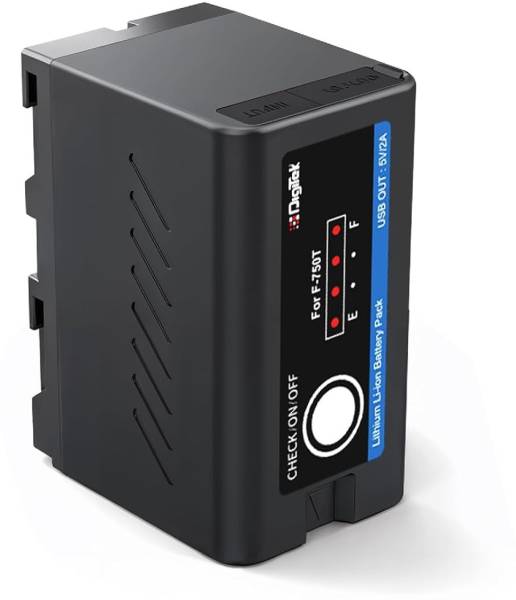 DIGITEK (NP F750 C USB) Lithium-ion Rechargeable Battery Packs for Sony Camcorder Camera Battery Charger