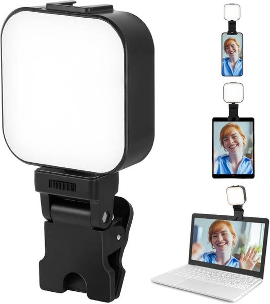 Bonsly Selfie LED Lamp Dimmable Selfie Light, Cell Phone Fill Light 6500 lx Camera LED Light