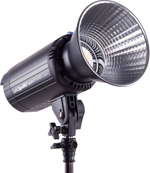 DIGITEK DCL-150WBC Combo Bi Color Continuous LED Light with 18 CM Reflector Suitable 5400 lx Camera LED Light