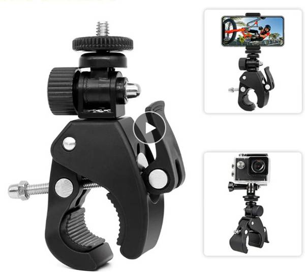 RETRACK Handlebar Jaw Clamp Camera Mount