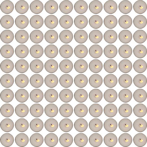 AKV'S Tealight Candles Pack of 50 pcs (unscented, 3 hrs burning ) Candle