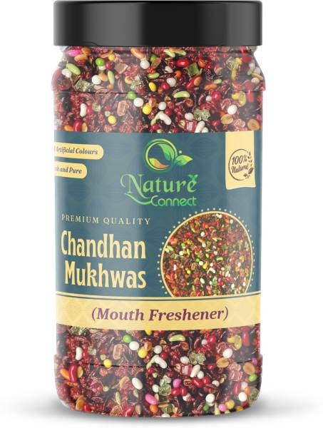 NATURE CONNECT Chandan Mukhwas Home Made Chandan Mouth Freshner|Digestive, After-Meal Mint Mouth Freshener