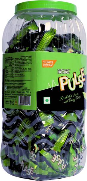 ds group Pulse candy kachha aam flavour |175 pieces| kachha aam Candy
