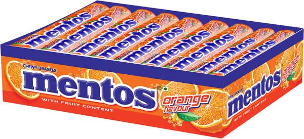 Mentos Chewy Toffee Orange Toffee