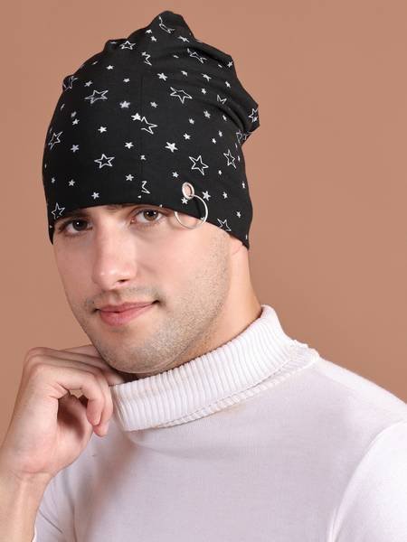 MACK JONNEY Printed Beanie Cap