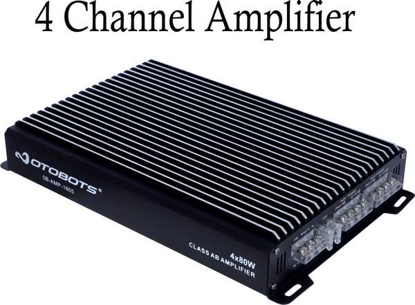 OTOBOTS OB-AMP1605 Two Class AB Car Amplifier