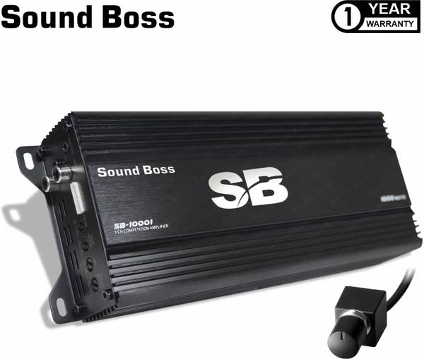 Sound Boss SB-10001 QUANTUM SERIES 1000W MAX 1.CHANNEL POWER Mono Class D Car Amplifier