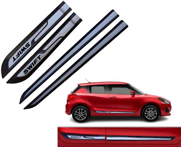 Kunj Autotech Car Door Side Beading Moulding for Maruti Swift all Models Set of 4 Pieces Car Beading Roll For Door