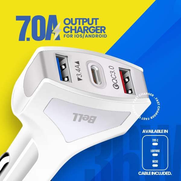 3 A Qualcomm 3.0 Turbo Car Charger - Best Car Charger