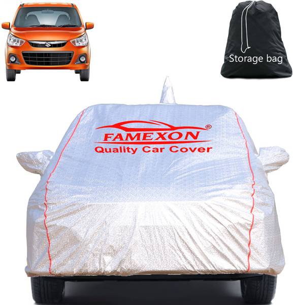 FAMEXON Car Cover For Maruti Alto K10, Alto K10 LXI (With Mirror Pockets)