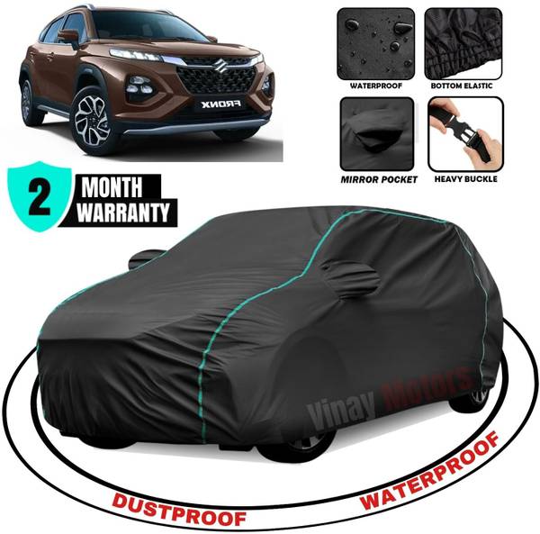 VinayMotors Car Cover For Maruti Suzuki Fronx (With Mirror Pockets)