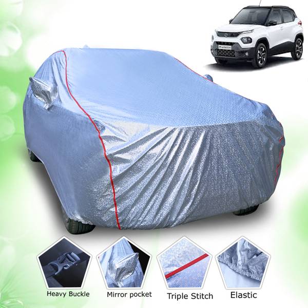 SHUFYAN Car Cover For Tata Punch, Punch (With Mirror Pockets)