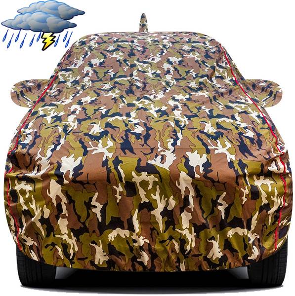 TAXZONE Car Cover For Mahindra XUV 300, XUV300 W4 Diesel, XUV300 W6 Diesel, XUV300 W8 Diesel (With Mirror Pockets)