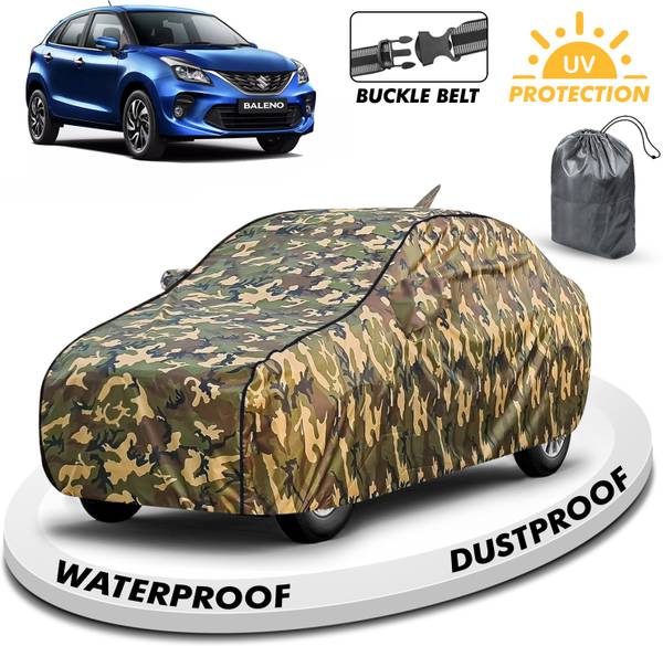 CARZEX Car Cover For Maruti, Maruti Suzuki Baleno (With Mirror Pockets)